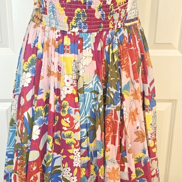 Caroline Constas Claudia Midi Flutter Sleeve Open Back Dress - Picture 12 of 12